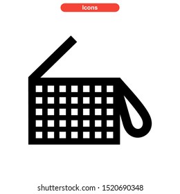 radio  icon isolated sign symbol vector illustration - high quality black style vector icons
