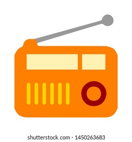 radio  icon. Logo element illustration. radio  symbol design. colored collection. radio  concept. Can be used in web and mobile