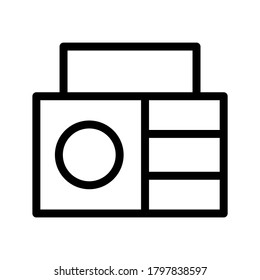 Radio icon or logo isolated sign symbol vector illustration - high quality black style vector icons
