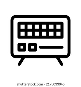 radio icon or logo isolated sign symbol vector illustration - high quality black style vector icons
