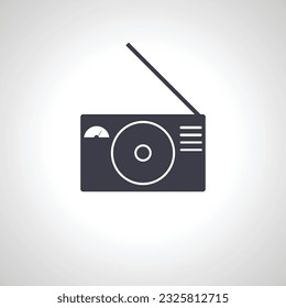 Radio icon. old Radio icon.