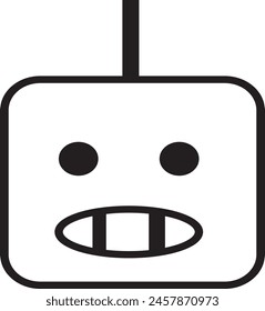 Radio Icon Beispiel EPS 10 