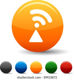 Radio icon set. Vector illustration.