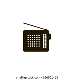 radio icon. sign design
