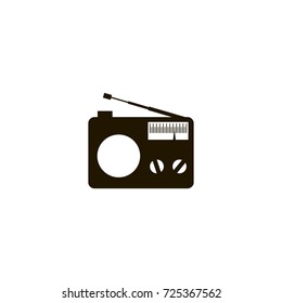 radio icon. sign design