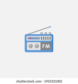 Radio icon sign vector,Symbol, logo illustration for web and mobile