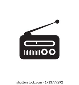 Radio Icon In Trendy  Design Vector Eps 10