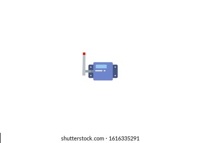 Radio icon in trendy flat style isolated on white background vector illustration