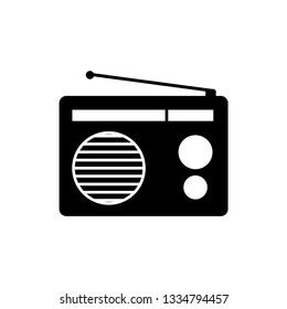 radio icon vector