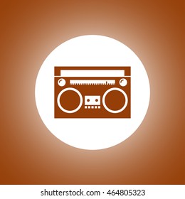 radio icon. Vector concept illustration for design.