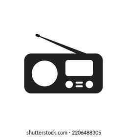 radio icon vector design illustration