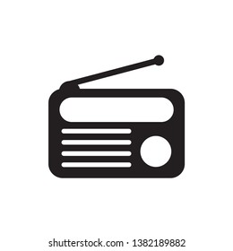 Radio icon vector design template
