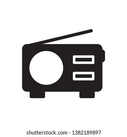 Radio icon vector design template