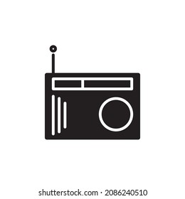 radio icon vector design templates