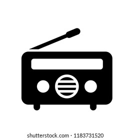 Radio Icon Vector. EPS 10.