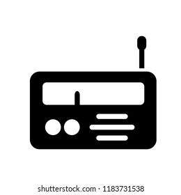 Radio Icon Vector. EPS 10.
