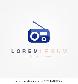 Radio icon. Vector illustration