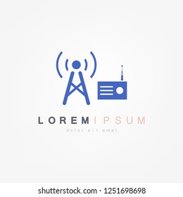 Radio icon. Vector illustration