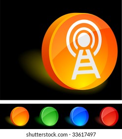 Radio  icon. Vector illustration