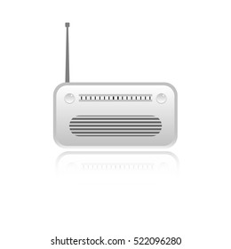 radio icon vector illustration