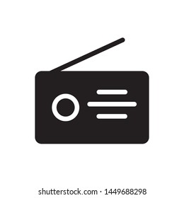 Radio Icon Vector Illustration Design