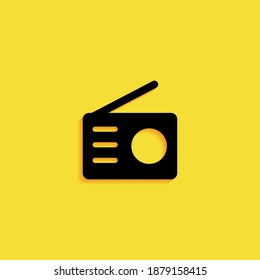 Icono de radio. Ilustración del vector EPS 10.
