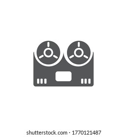 Radio icon. Vector illustration. Flat icon