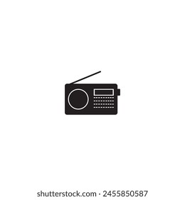 icono de radio ilustración de Vector logo diseño