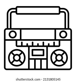 Funksymbol, Vektorbild. Kann auch für Web-Apps, mobile Apps und Printmedien verwendet werden.