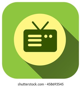Radio icon, vector logo for your design, symbol, application, website, UI