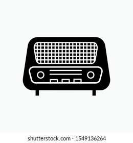 
Radio Icon - Vector Sign and Symbol for Design, Presentation, Website or Apps Elements. 