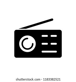 Radio icon vector templates