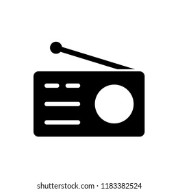 Radio icon vector templates