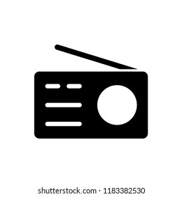 Radio icon vector templates