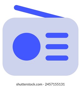 Radio icon for web, app, infographic, etc
