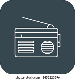 Radio icon for your project
