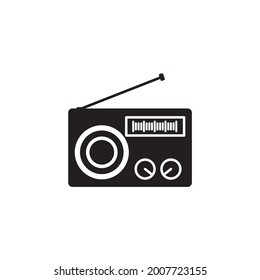 Radio icons symbol vector elements for infographic web