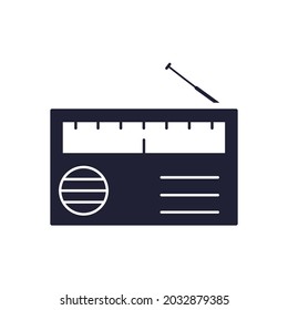 Radio icons symbol vector elements for infographic web