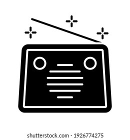 Radio icons vector. Music illustration sign. sound symbol.