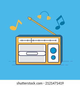 radio ilustration in ancient times