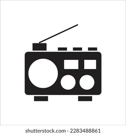 radio line new vector icon