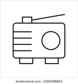 Funklinie neues Vektorsymbol