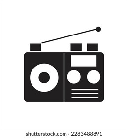 radio line new vector icon