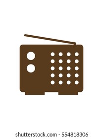 Radio logo, icon, vector 1
