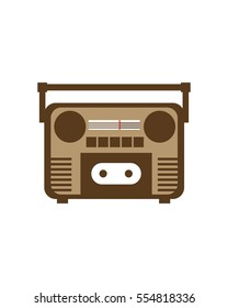 Radio logo, icon, vector 4