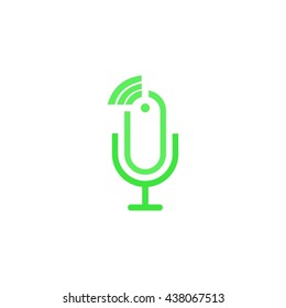 radio logo vector