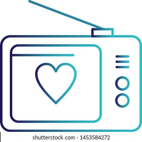 Radio Love icon for your project
