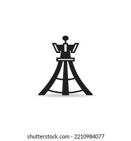 radio mast and network tower icon