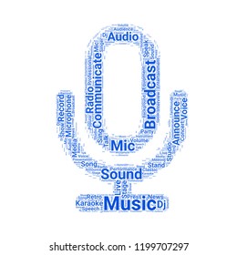 Radio microphone icon