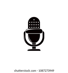 radio microphone illustration. Element of theter for mobile concept and web apps. Detailed radio microphone icon can be used for web and mobile. Premium icon on white background